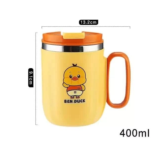 Kids Cartoon Insulated Mug, Stainless Steel Mug with Lid for Kids, Milk Drinking Mug for Kids, Insulated Vacuum Coffee Cup Kids Cartoon Insulated Mug, Stainless Steel Mug with Lid for Kids, Milk Drinking Mug for Kids, Insulated Vacuum Coffee Cup